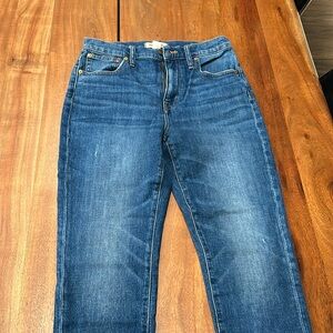 Madewell High-rise crop boyfriend jeans